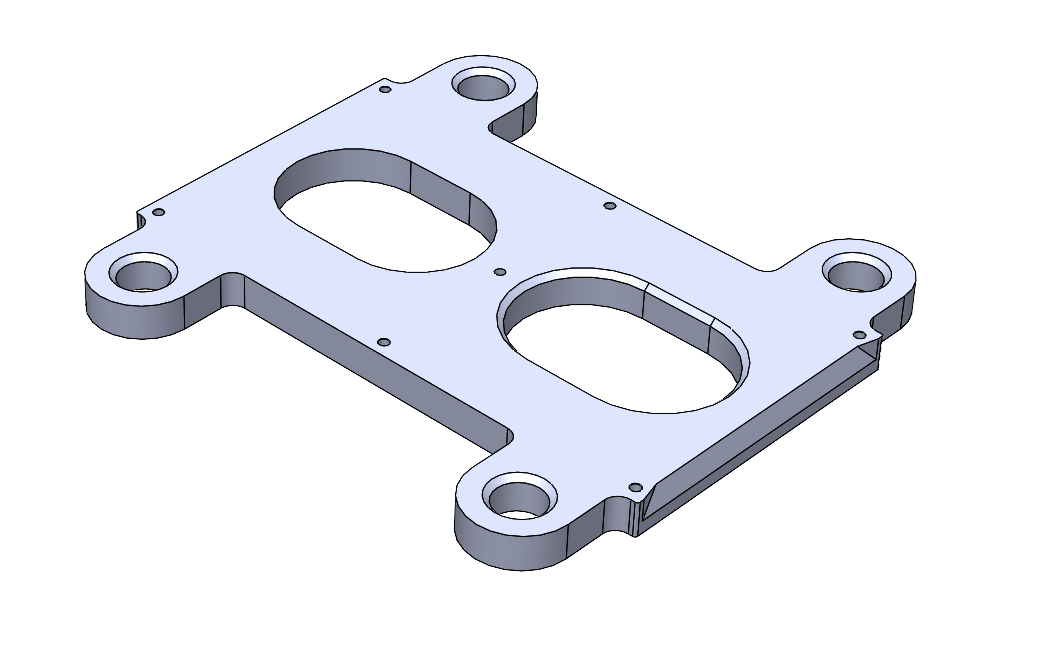 Lower section of the maze assembly